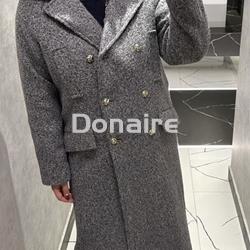 Abrigo cruzado gris Koralline - Imagen 1