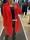 Abrigo rojo Koralline - Imagen 1
