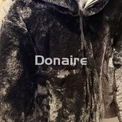 Acolchada reversible pelo negra Phard - Imagen 2