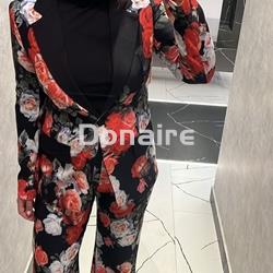 Americana print floral Koralline - Imagen 1