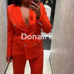 Americana rojo coral Koralline - Imagen 1