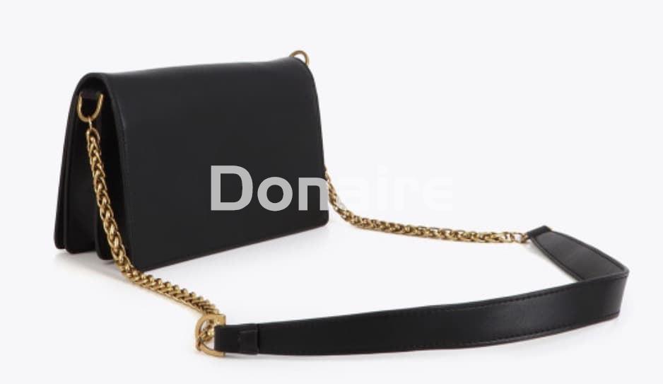 Bandolera con solapa tachas y logo LC animal Lola Casademunt - Imagen 8