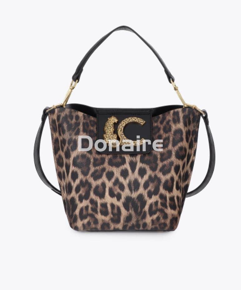 Bandolera leopardo con logo leoparado Lola Casasemunt - Imagen 1