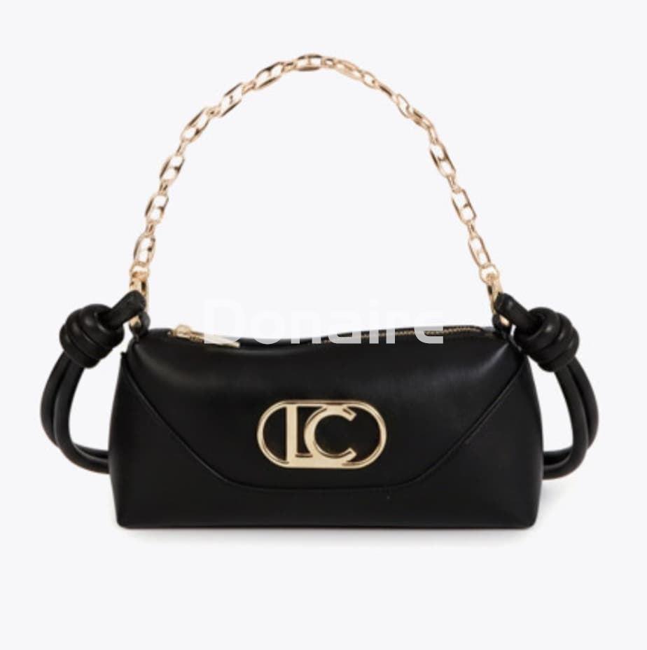 Bandolera negra asa nudos Lola Casademunt - Imagen 2