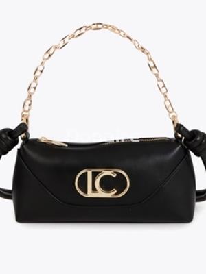 Bandolera negra asa nudos Lola Casademunt - Imagen 2