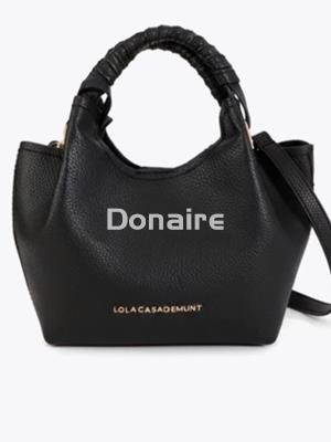 Bandolera pequeña con asa trenzada Lola Casademunt - Imagen 1