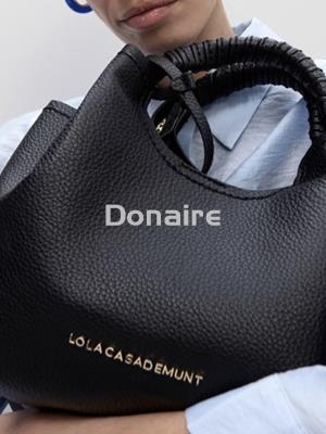 Bandolera pequeña con asa trenzada Lola Casademunt - Imagen 2