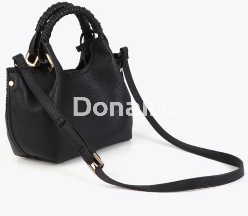 Bandolera pequeña con asa trenzada Lola Casademunt - Imagen 5