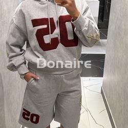 Bermuda jogger gris Trash and Luxury - Imagen 1