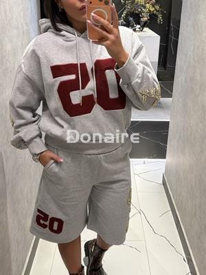 Bermuda jogger gris Trash and Luxury - Imagen 1