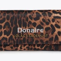 Billetero XL animal print Lola Casademunt - Imagen 1