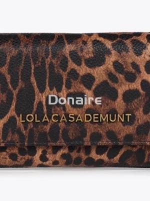 Billetero XL animal print Lola Casademunt - Imagen 1