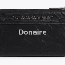 Billetero XL efecto piel arrugada y tachas Lola Casademunt - Imagen 1