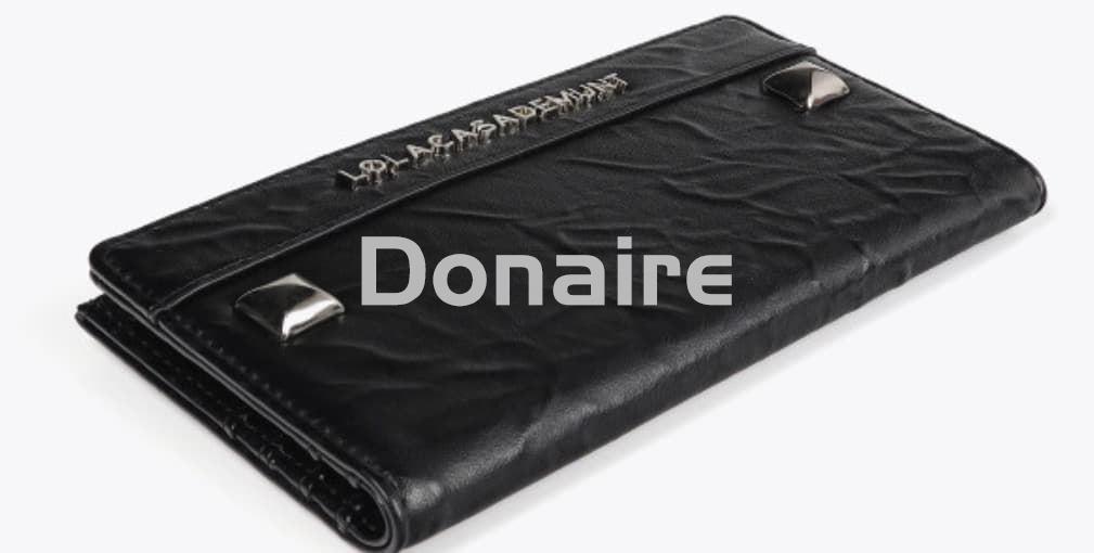 Billetero XL efecto piel arrugada y tachas Lola Casademunt - Imagen 2