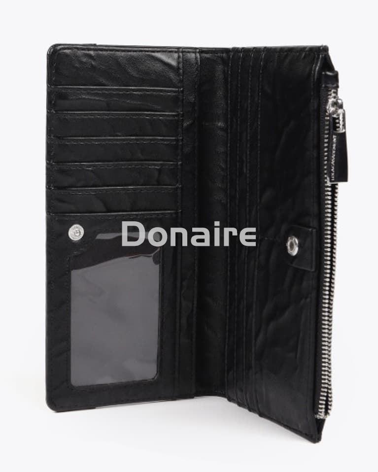 Billetero XL efecto piel arrugada y tachas Lola Casademunt - Imagen 5