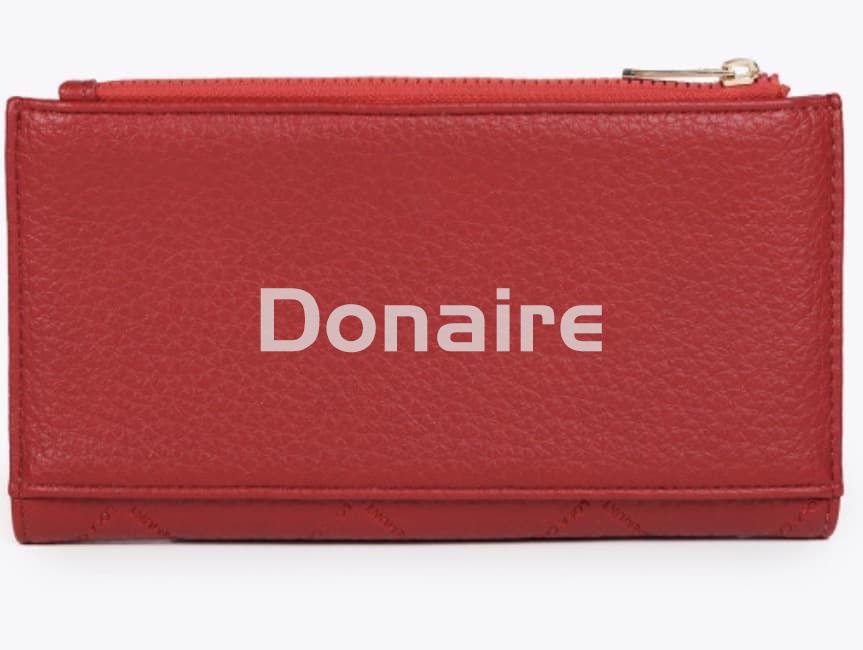 Billetero XL monograma rombos rojo Lola Casademunt - Imagen 6