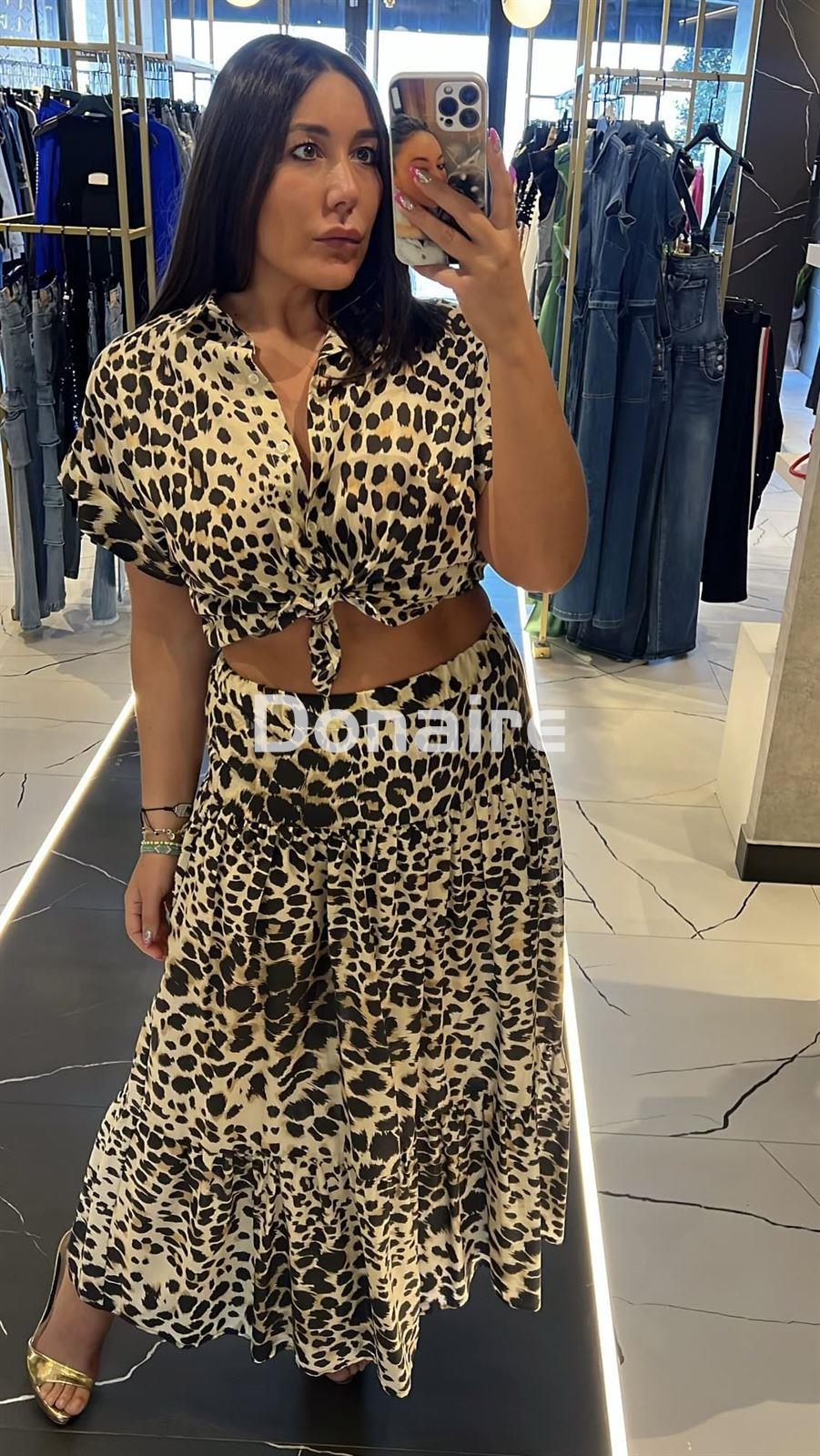 Blusa animal print Dixie - Imagen 2