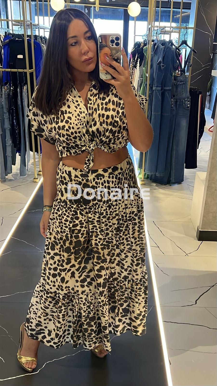 Blusa animal print Dixie - Imagen 5