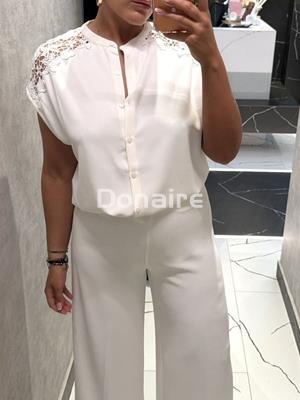 Blusa combinada guipour Goa Goa - Imagen 2