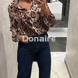 Blusa gasa animal print Koralline - Imagen 2