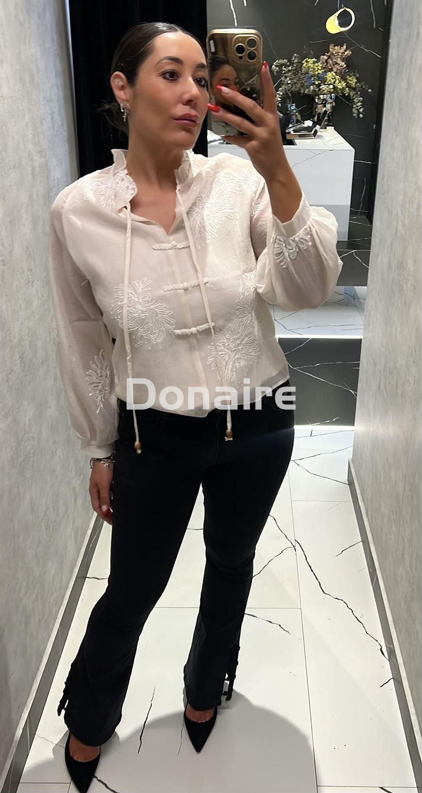 Blusa gasa estilo oriental NKN - Imagen 3