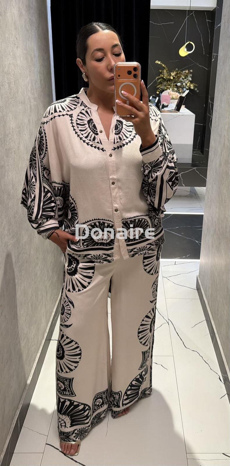 Blusa mangas murciélago satén NKN - Imagen 3