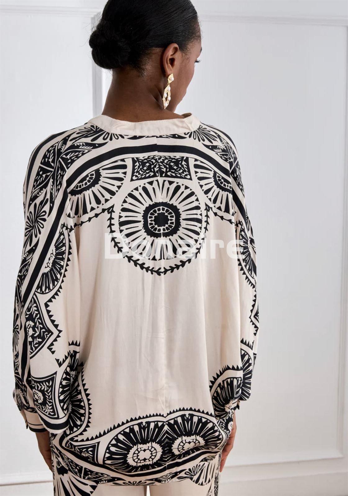 Blusa mangas murciélago satén NKN - Imagen 6