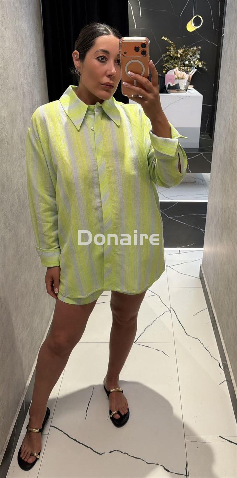 Bluson lino flúor Open - Imagen 1