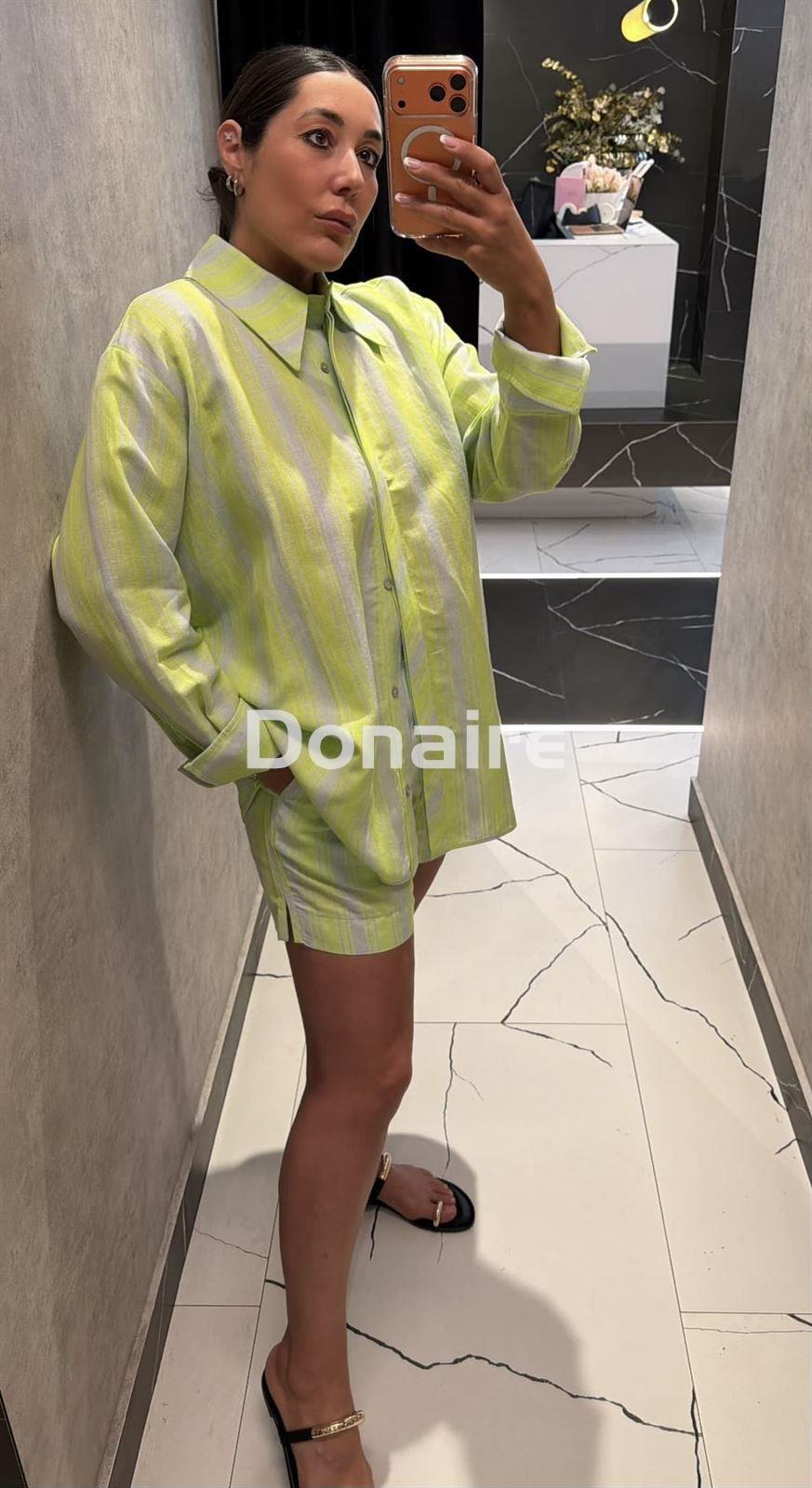 Bluson lino flúor Open - Imagen 3