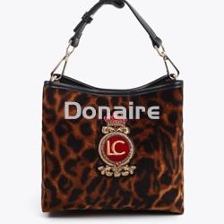 Bolsito animal print y escudo Lola Casademunt - Imagen 2