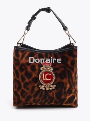 Bolsito animal print y escudo Lola Casademunt - Imagen 2