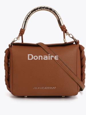 Bolso bandolera 1981 marrón Lola Casademunt - Imagen 1