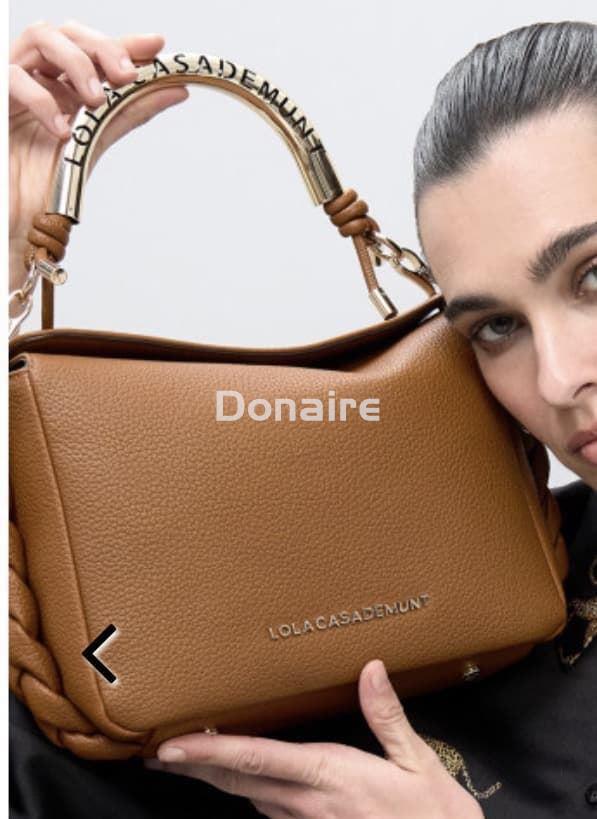 Bolso bandolera 1981 marrón Lola Casademunt - Imagen 5