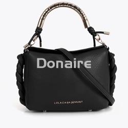 Bolso bandolera 1981 negro Lola Casademunt - Imagen 1