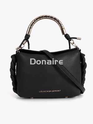 Bolso bandolera 1981 negro Lola Casademunt - Imagen 1