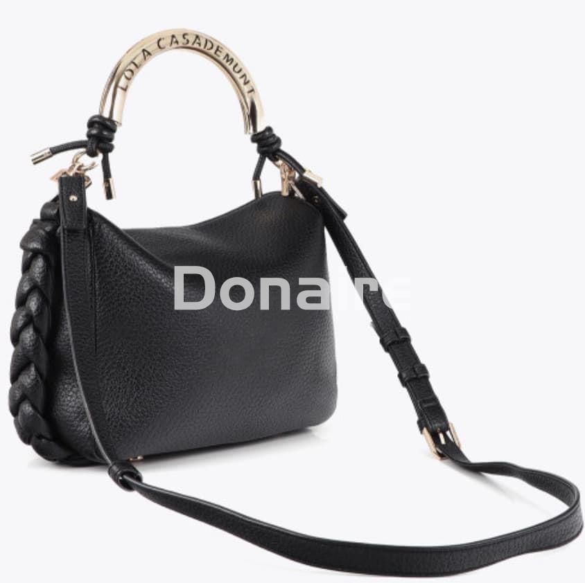 Bolso bandolera 1981 negro Lola Casademunt - Imagen 6