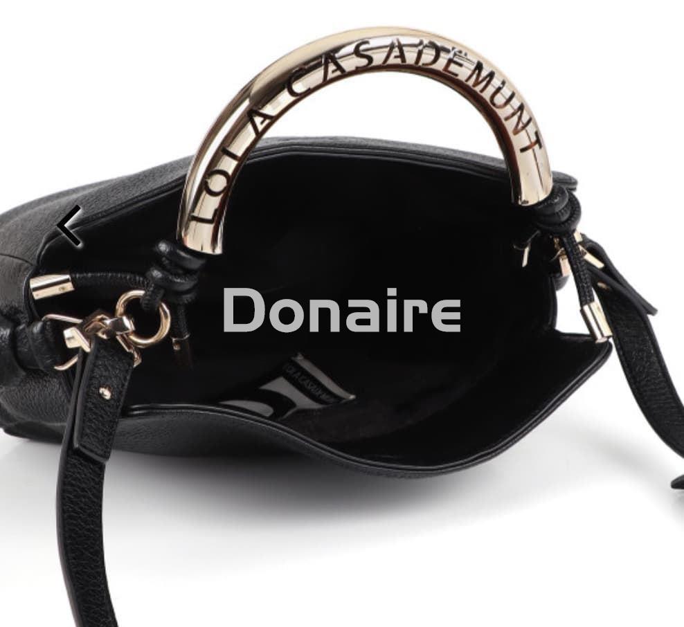 Bolso bandolera 1981 negro Lola Casademunt - Imagen 8