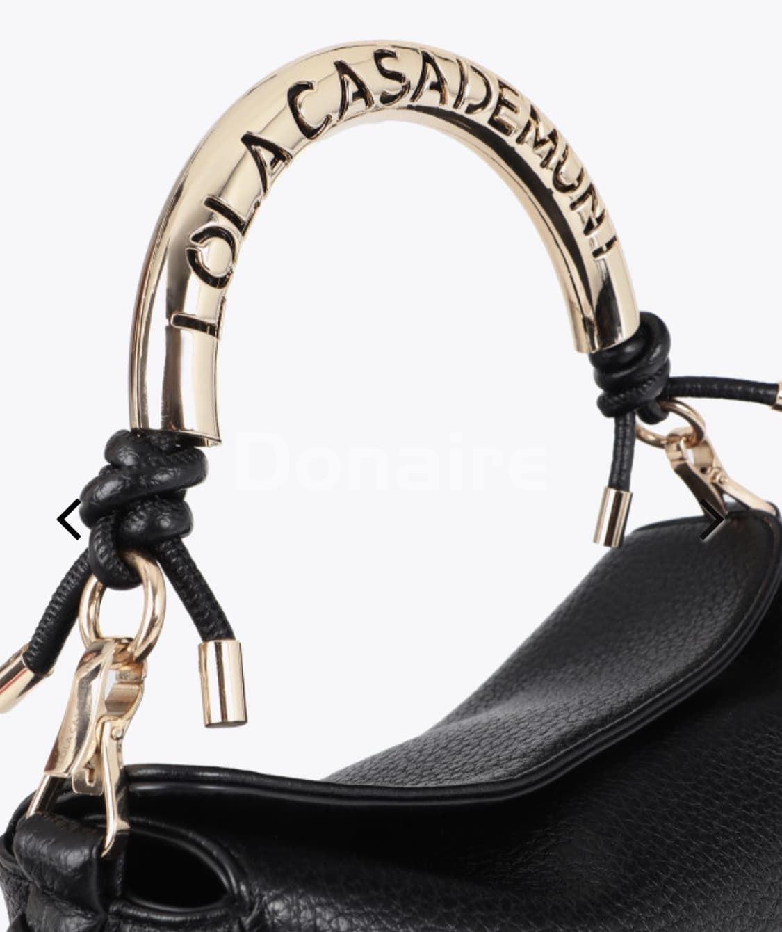 Bolso bandolera 1981 negro Lola Casademunt - Imagen 9