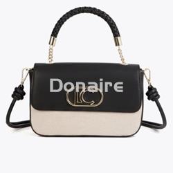 Bolso bandolera bicolor con solapa Lola Casademunt - Imagen 1