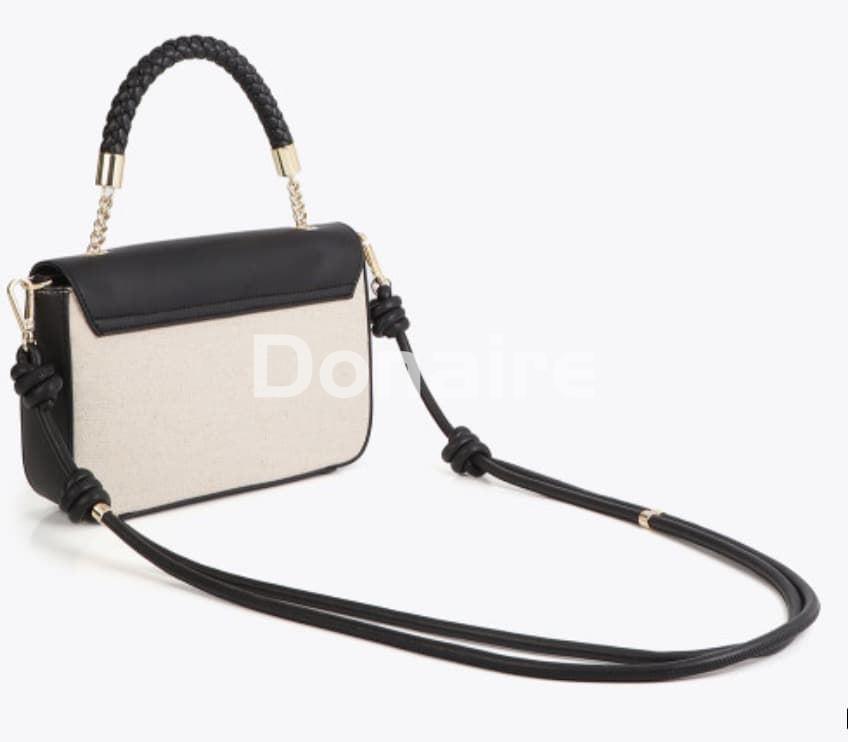 Bolso bandolera bicolor con solapa Lola Casademunt - Imagen 4