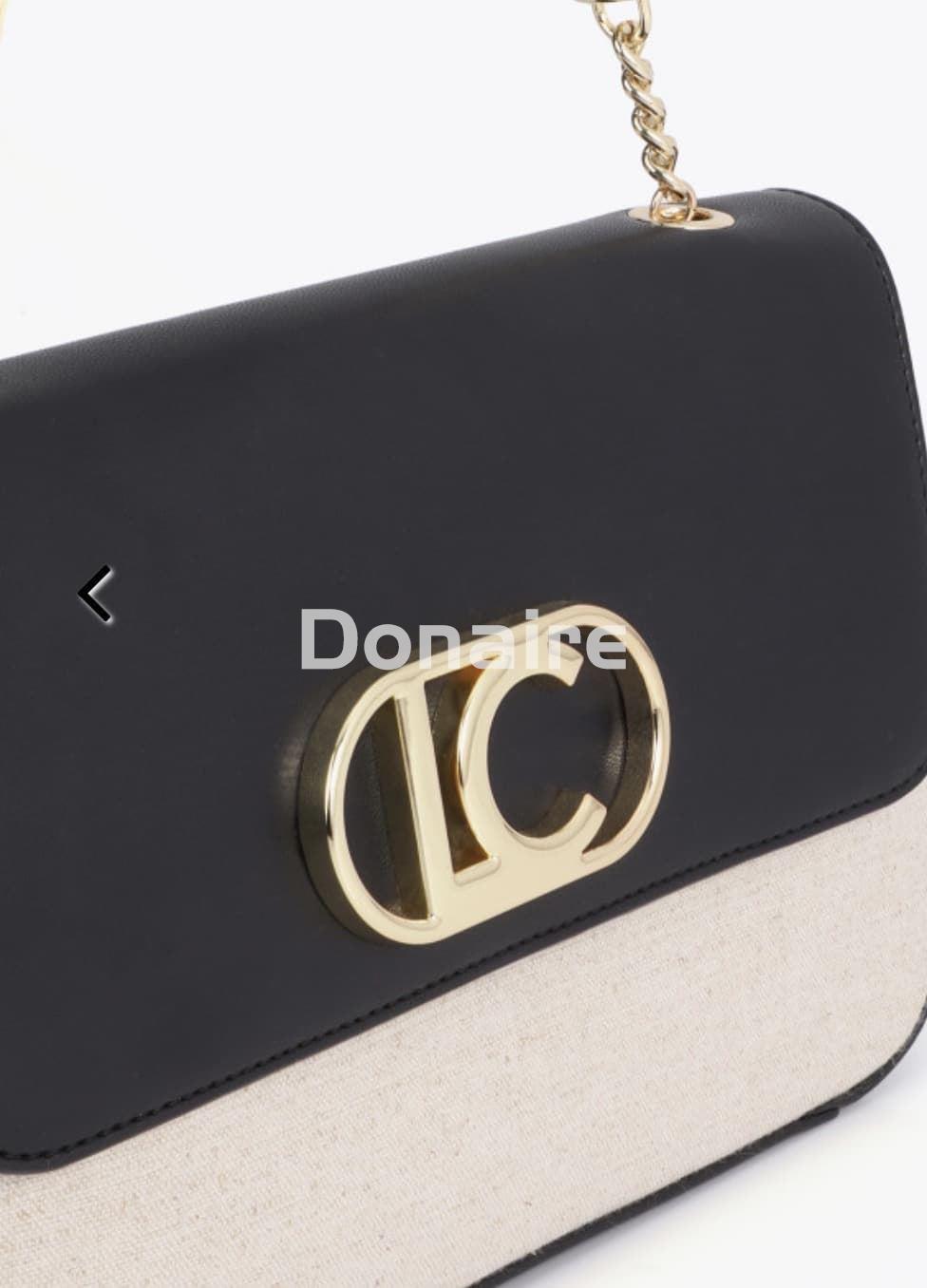 Bolso bandolera bicolor con solapa Lola Casademunt - Imagen 6