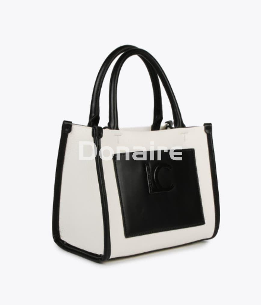 Bolso bandolera bicolor Lola Casademunt - Imagen 1