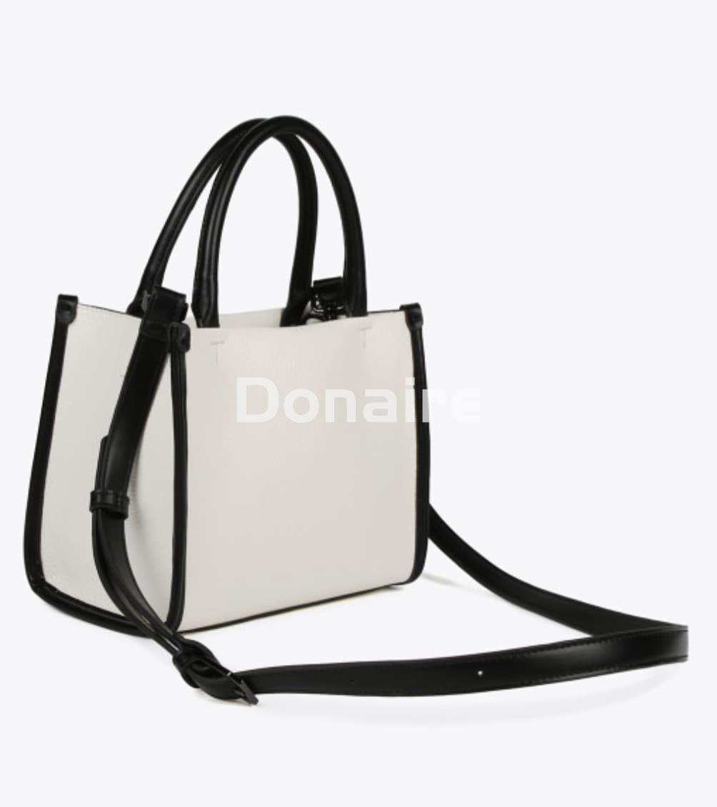 Bolso bandolera bicolor Lola Casademunt - Imagen 4