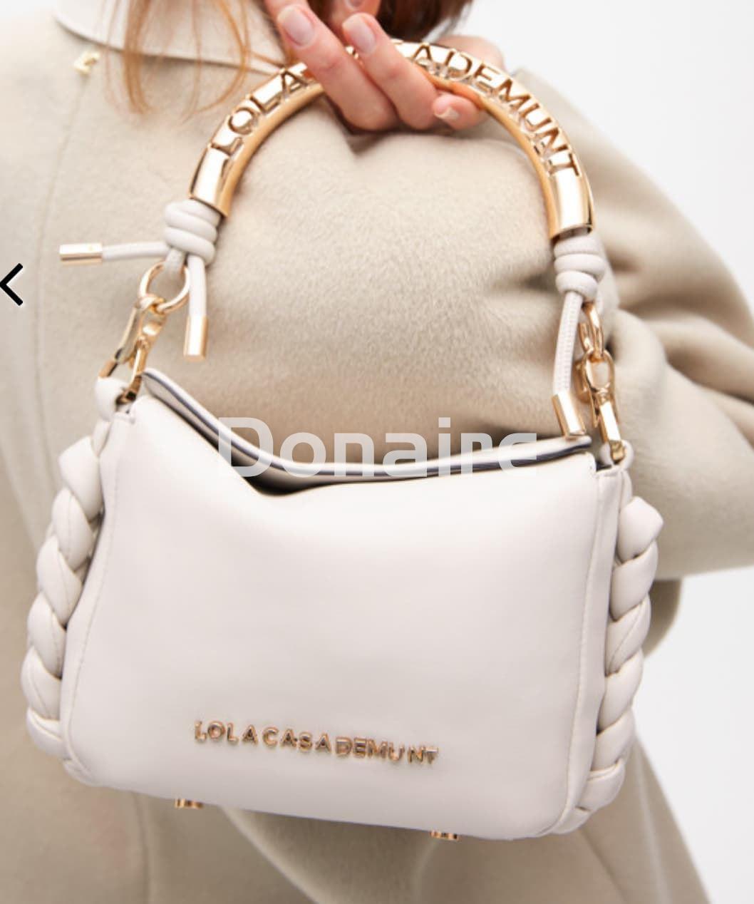 Bolso bandolera crudo 1981 Lola Casademunt - Imagen 1