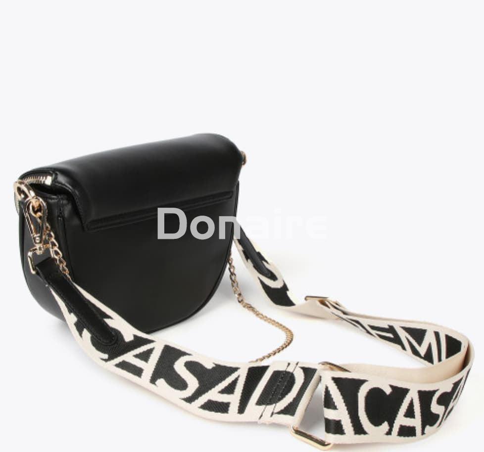 Bolso bandolera detales dorado metálicos Lola Casademunt - Imagen 4