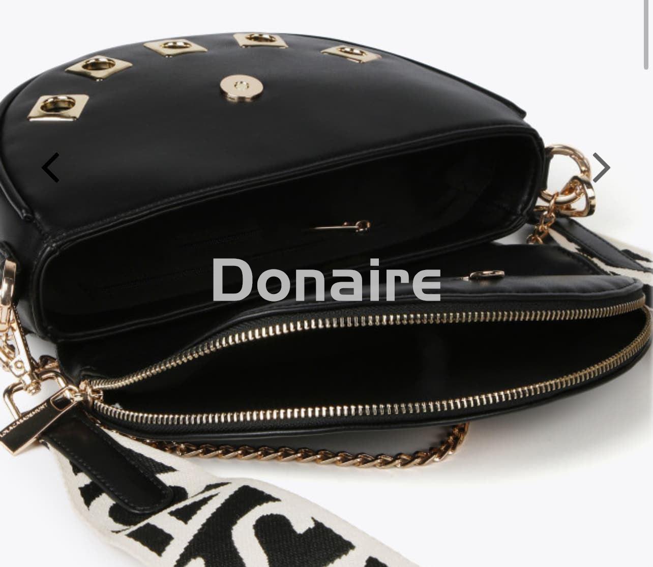 Bolso bandolera detales dorado metálicos Lola Casademunt - Imagen 5