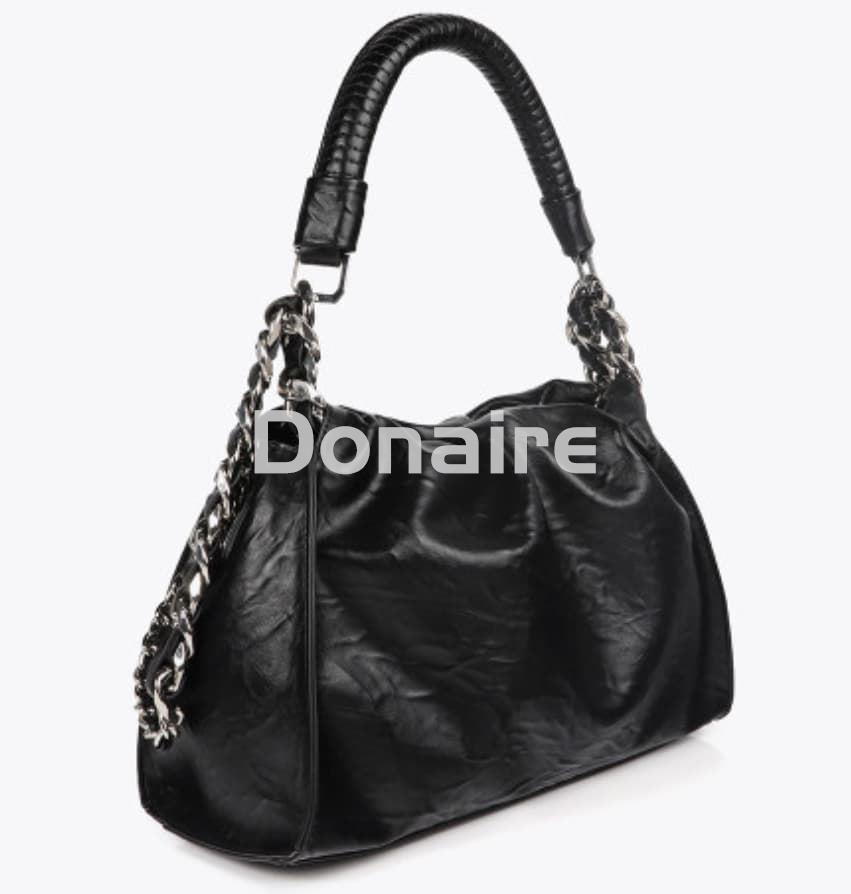 Bolso bandolera efecto piel arrugada Lola Casademunt - Imagen 4