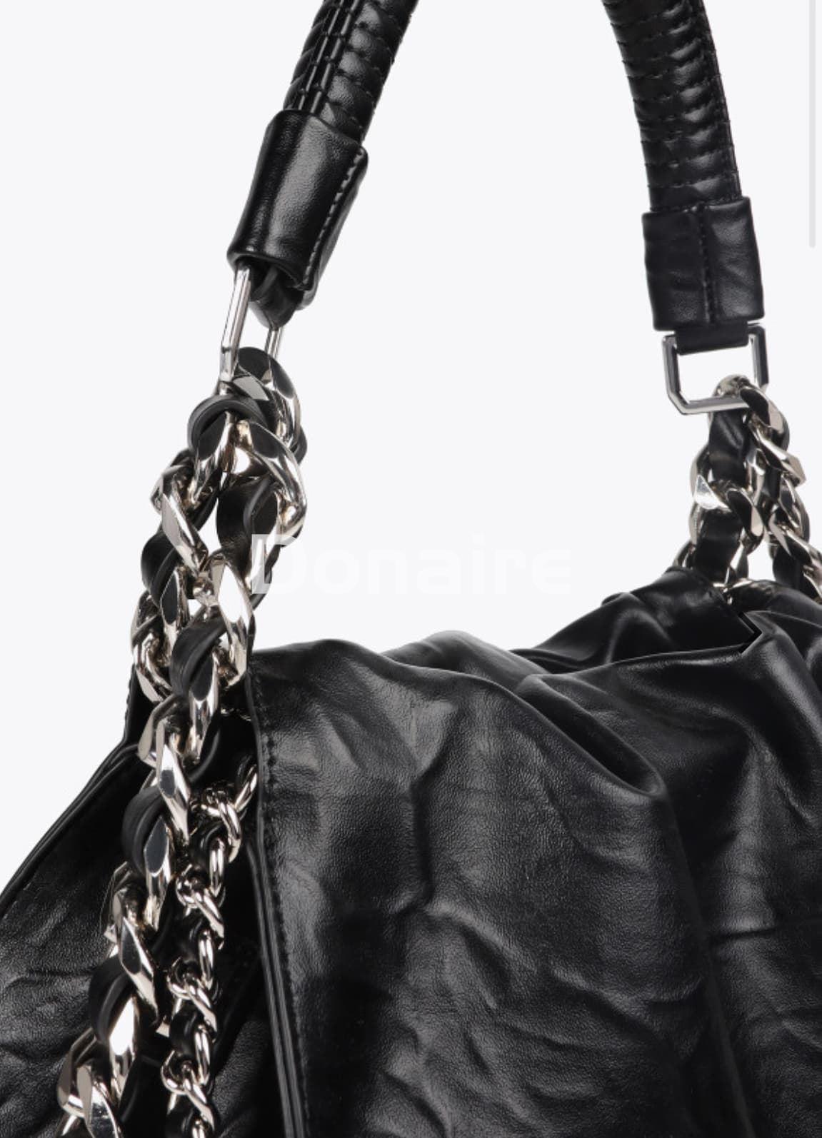 Bolso bandolera efecto piel arrugada Lola Casademunt - Imagen 6