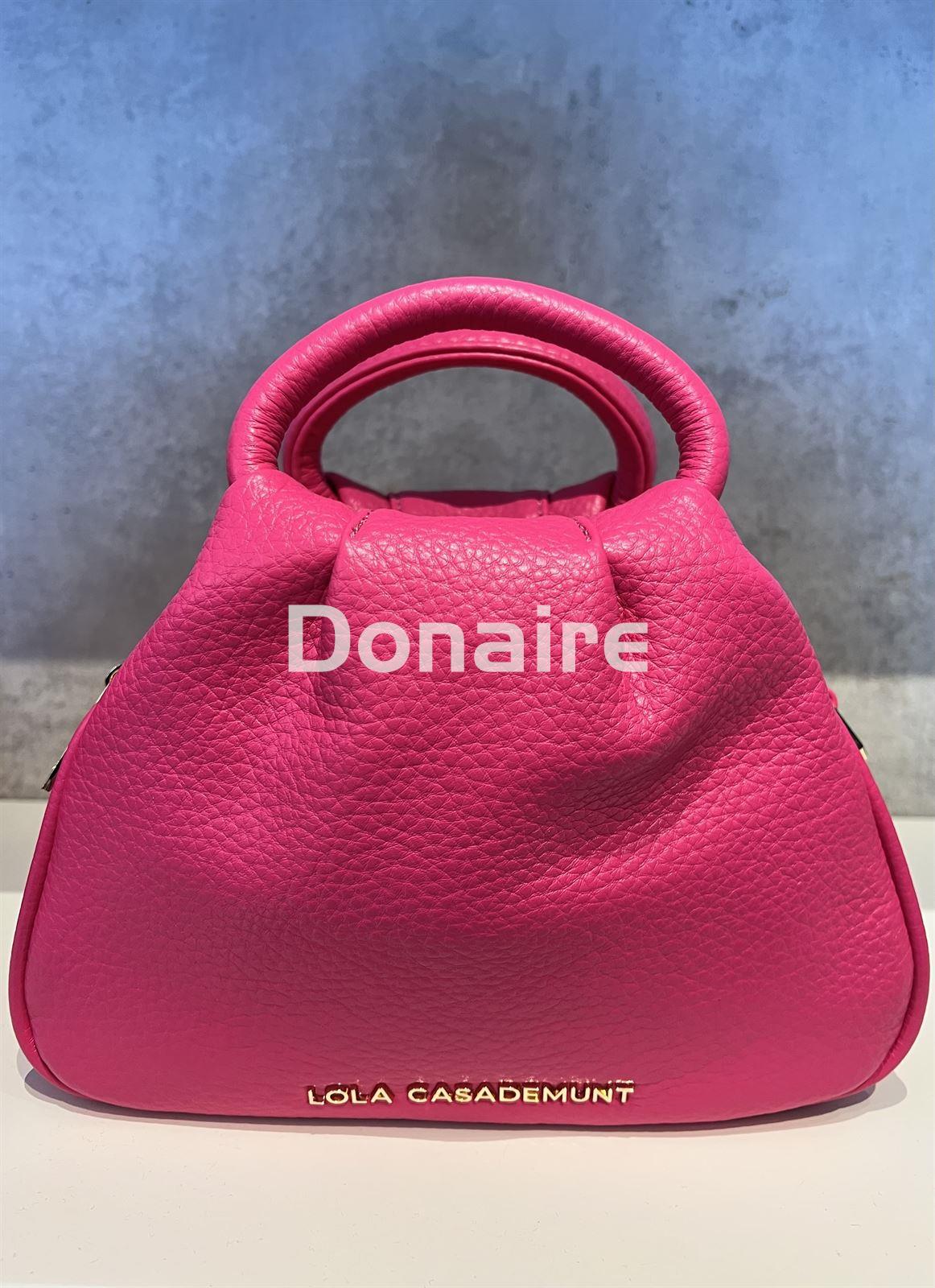 Bolso bandolera fucsia Lola Casademunt - Imagen 1