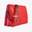 Bolso bandolera logotipada roja y correa animal print Lola Casademunt - Imagen 2